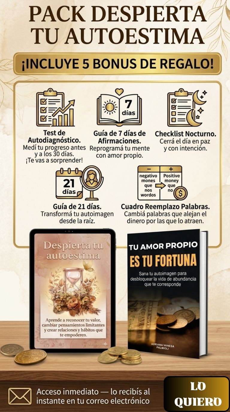 PACK Despierta tu Autoestima