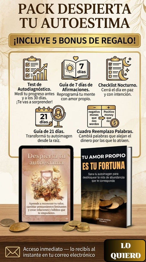 PACK Despierta tu Autoestima