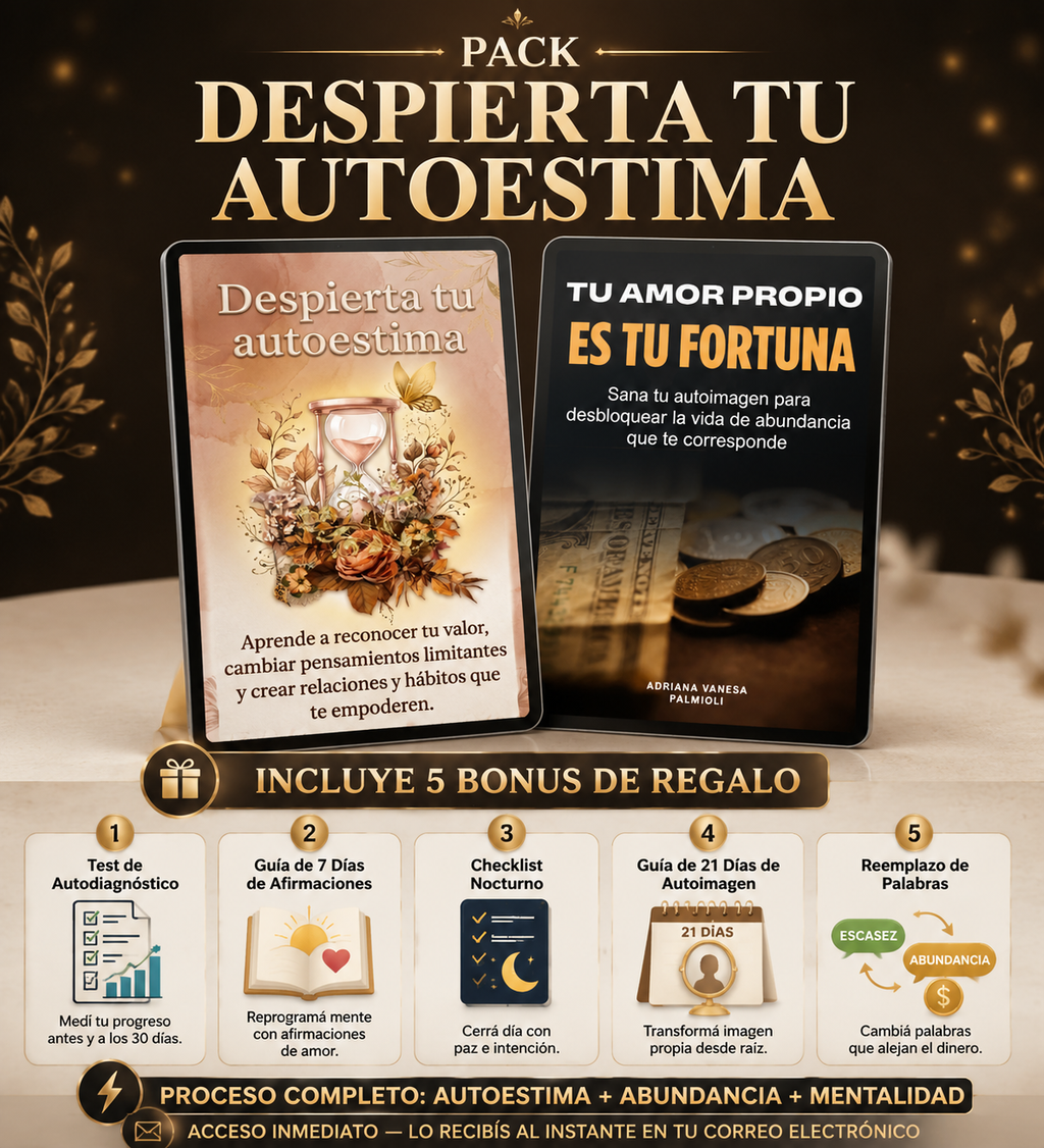 PACK Despierta tu Autoestima
